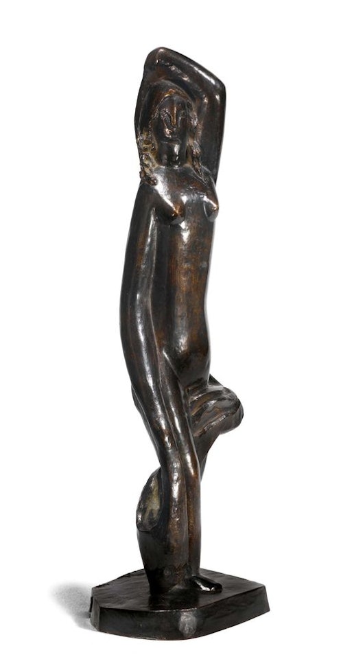 Femme debout à la draperie au bras levé by Henri Laurens