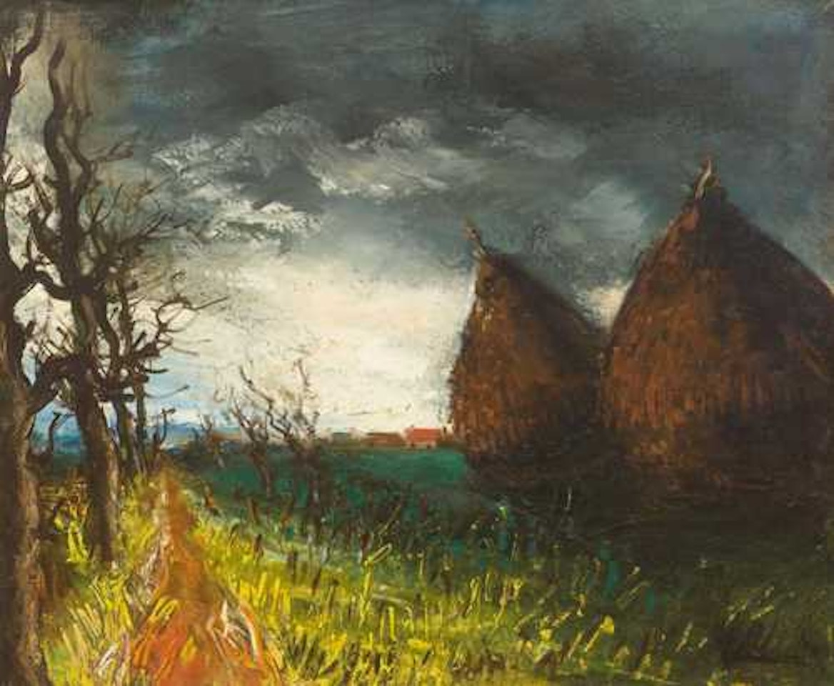 Paysage aux Meules by Maurice de Vlaminck