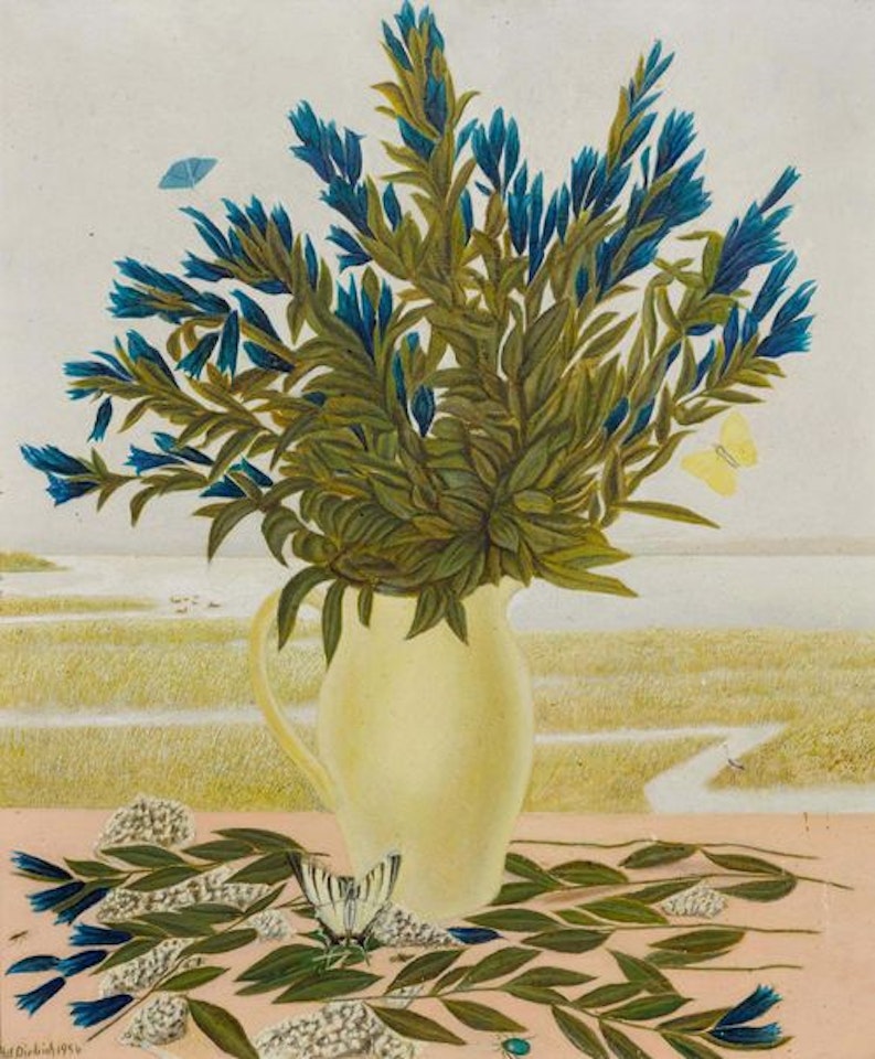 Blumenstillleben by Adolf Dietrich