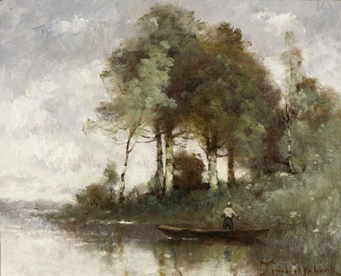 Le Canotier by Paul Désiré Trouillebert