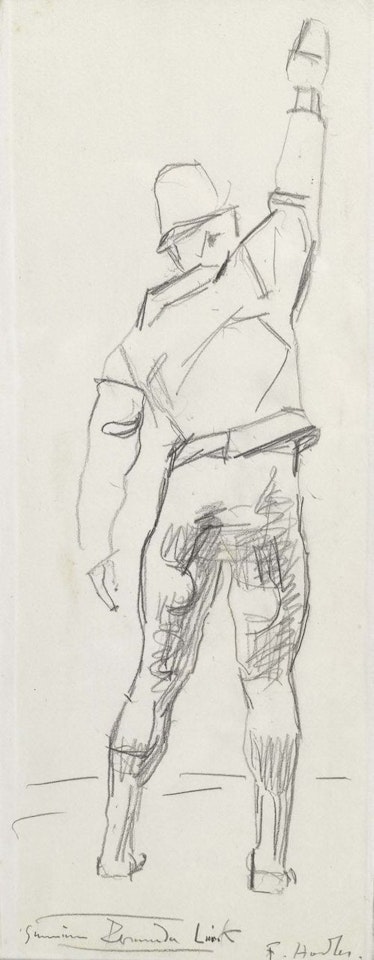 swearer by Ferdinand Hodler