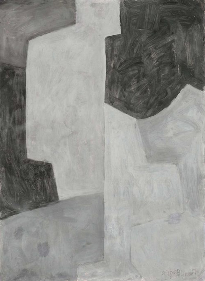 Composition en gris by Serge Poliakoff