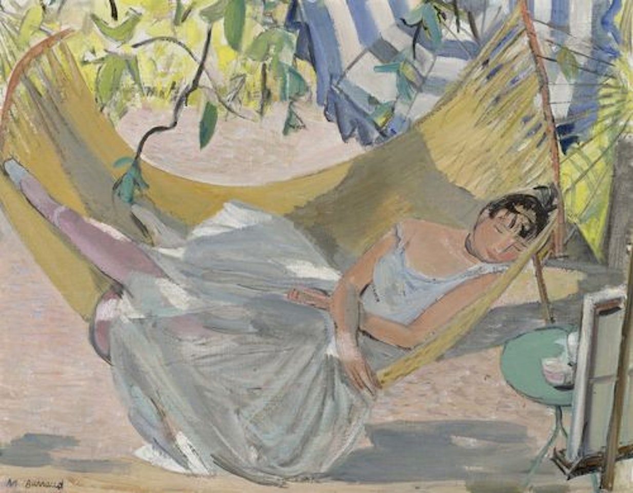 La danseuse dans le hamac by Maurice Barraud