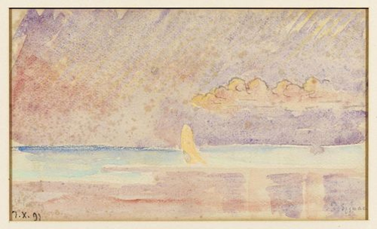 Seashore by Paul Signac