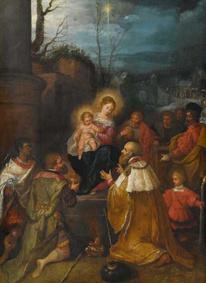 Adoration of the Three Kings by Frans Francken II