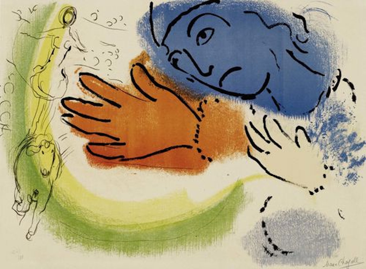 L"écuyere by Marc Chagall
