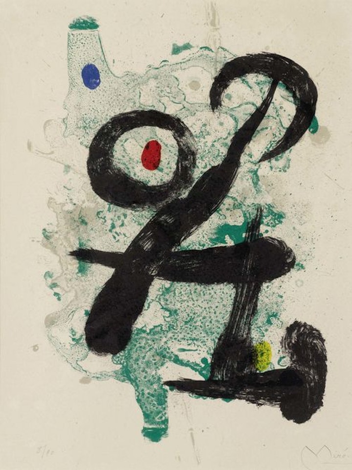 Le Faune by Joan Miró