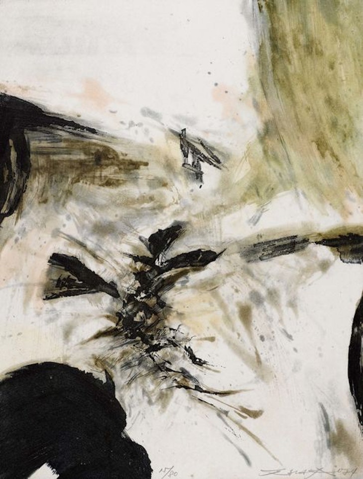 Sans title by Zao Wou-Ki
