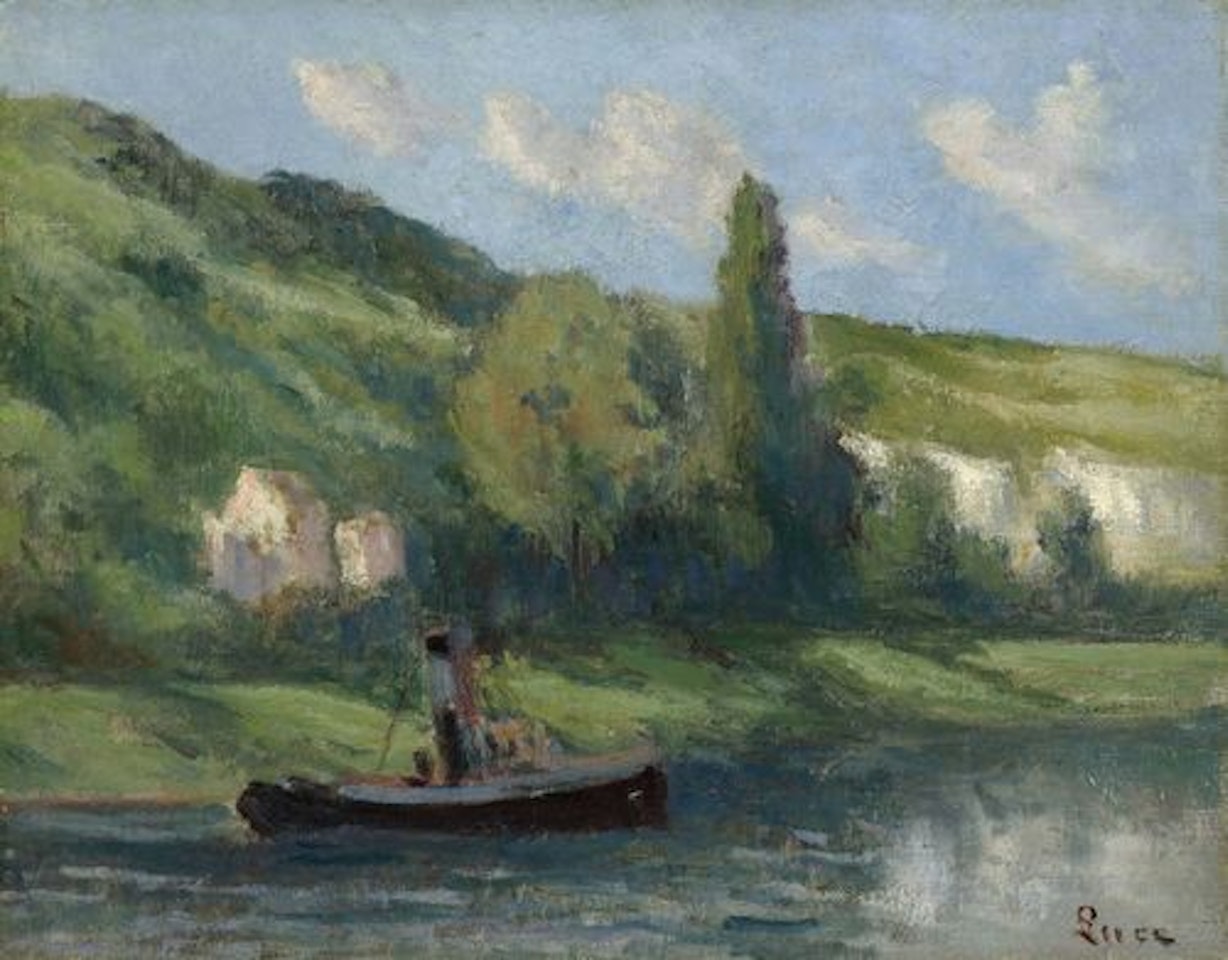 Remorquer sur la Seine by Maximilien Luce