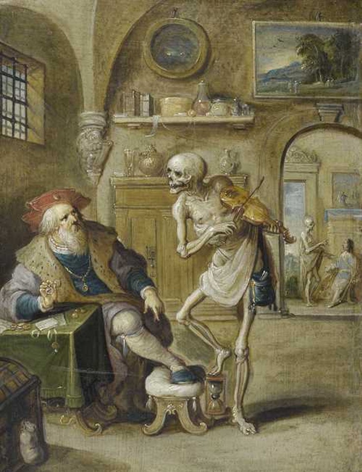 Death as a Fiddler by Frans Francken II