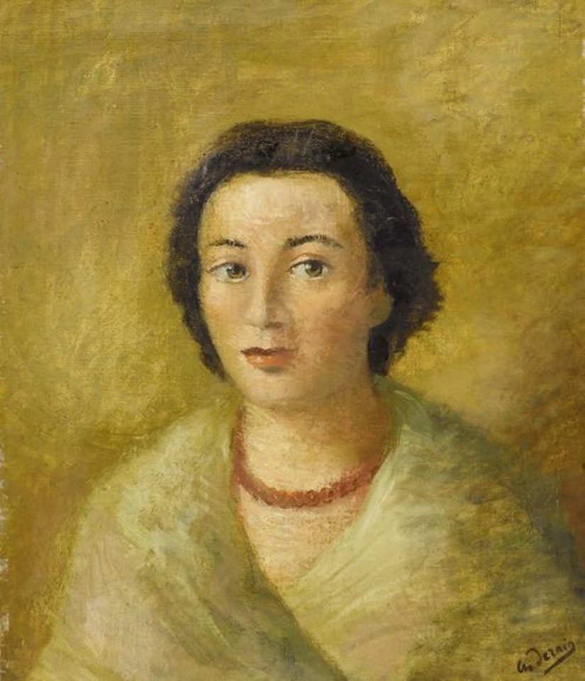 Portrait of a lady by Andre Derain