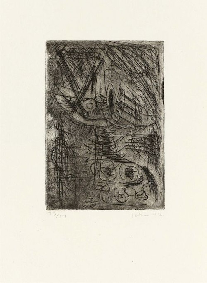 Helhesten; From the series "Occupations" by Asger Jorn