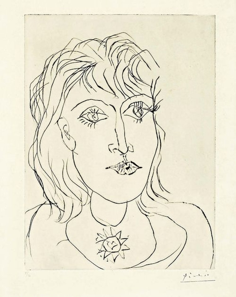 Dora Maar au necklace by Pablo Picasso