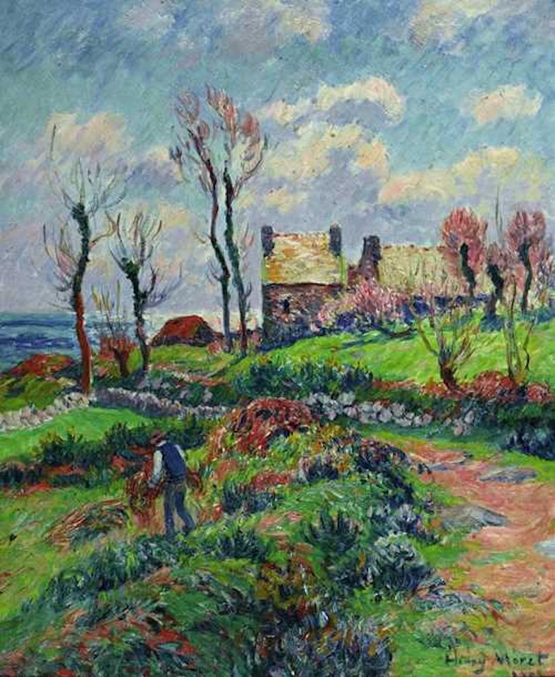 Environments d"Audierne by Henry Moret