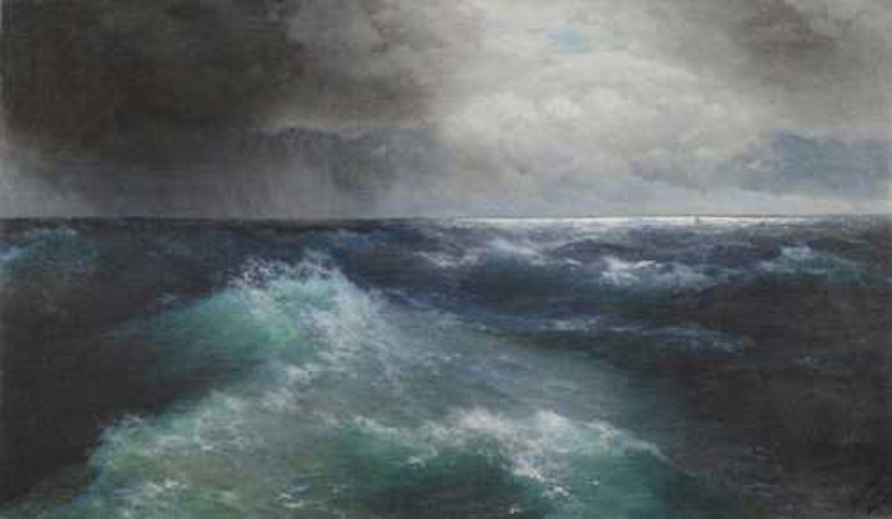 After the storm by Ivan Konstantinovich Aivazovsky