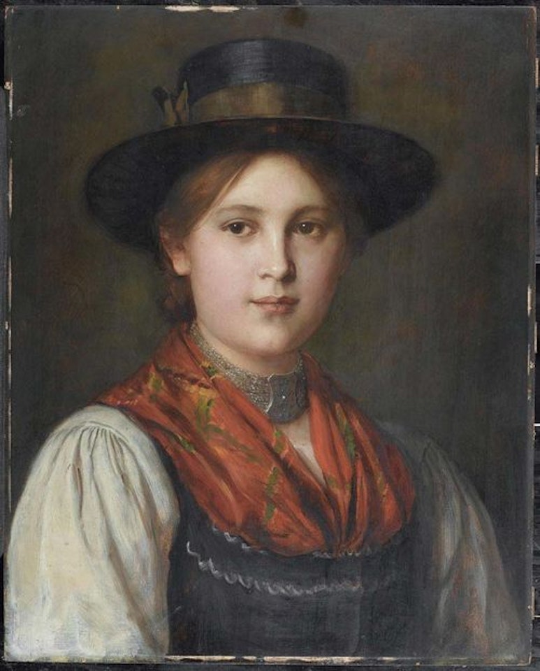 Peasant girl by Franz von Defregger