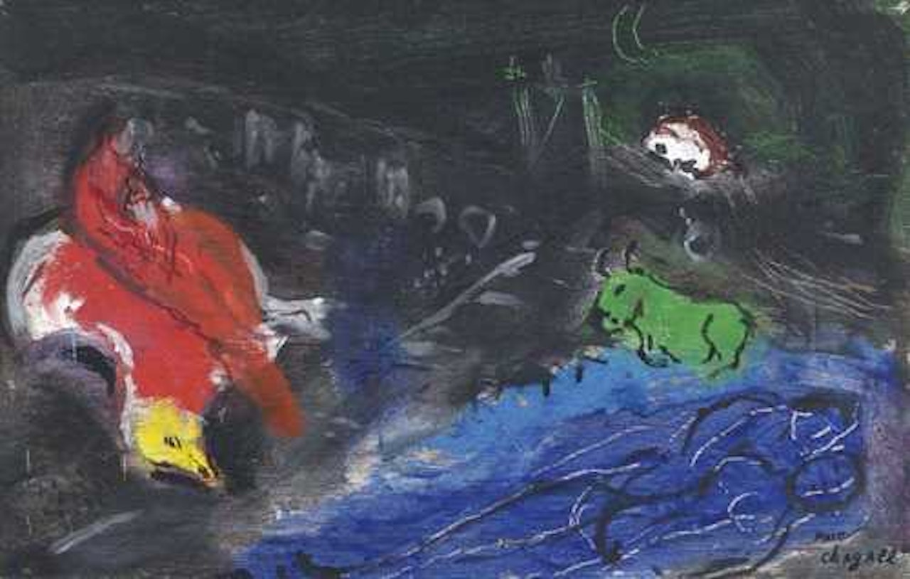 Vision of Paris by Marc Chagall