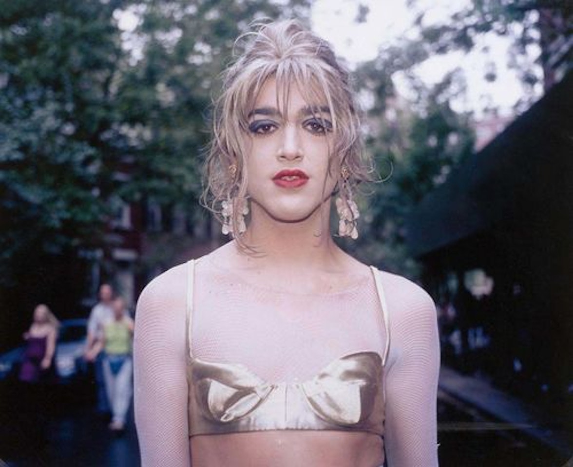Jimmy Paulette after the parade by Nan Goldin