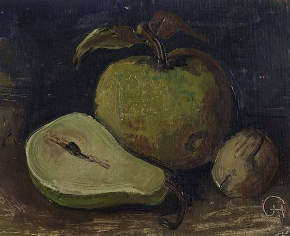 Fruit still life by Karl Hofer