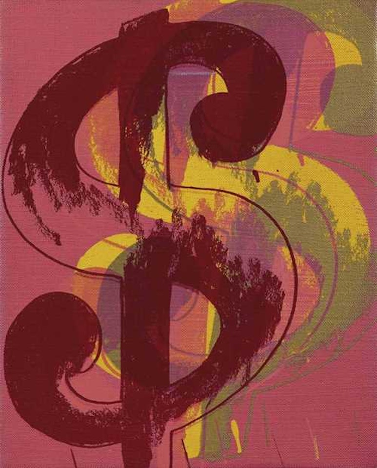 Dollar Sign by Andy Warhol