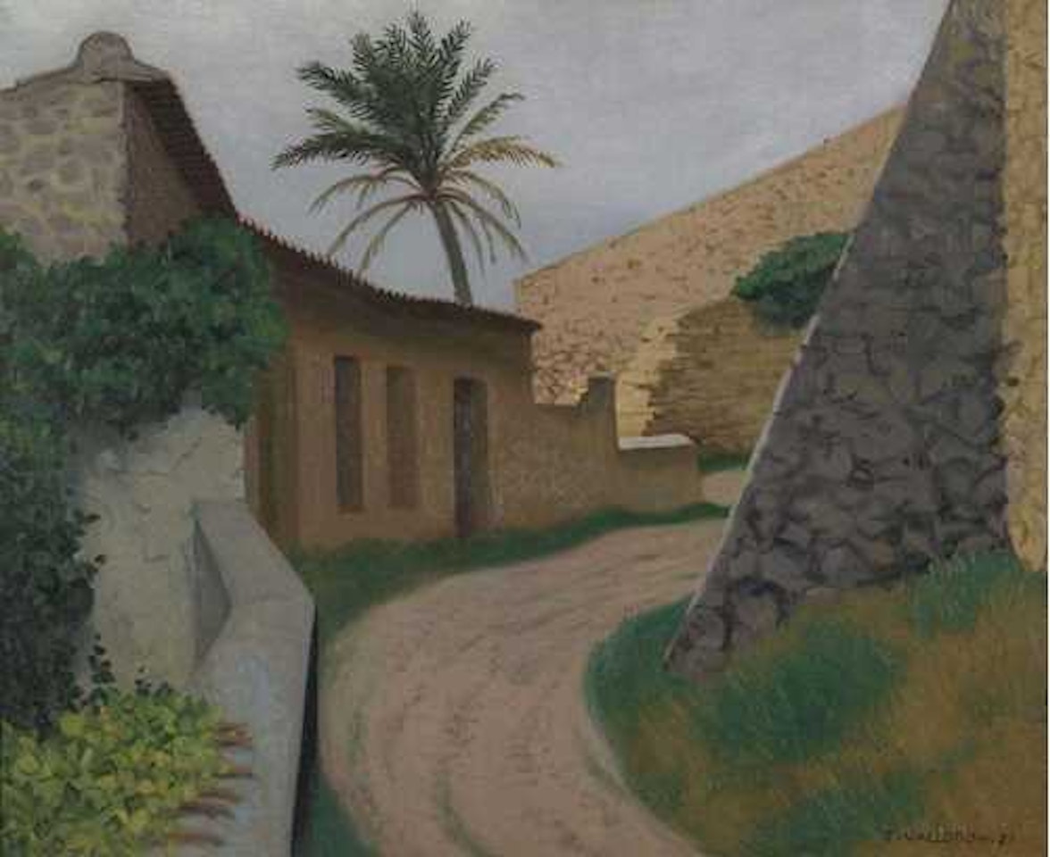 Cagnes, par temps gris by Félix Vallotton