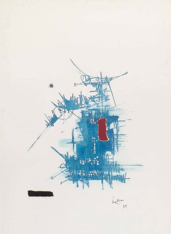 Composition by Georges Mathieu