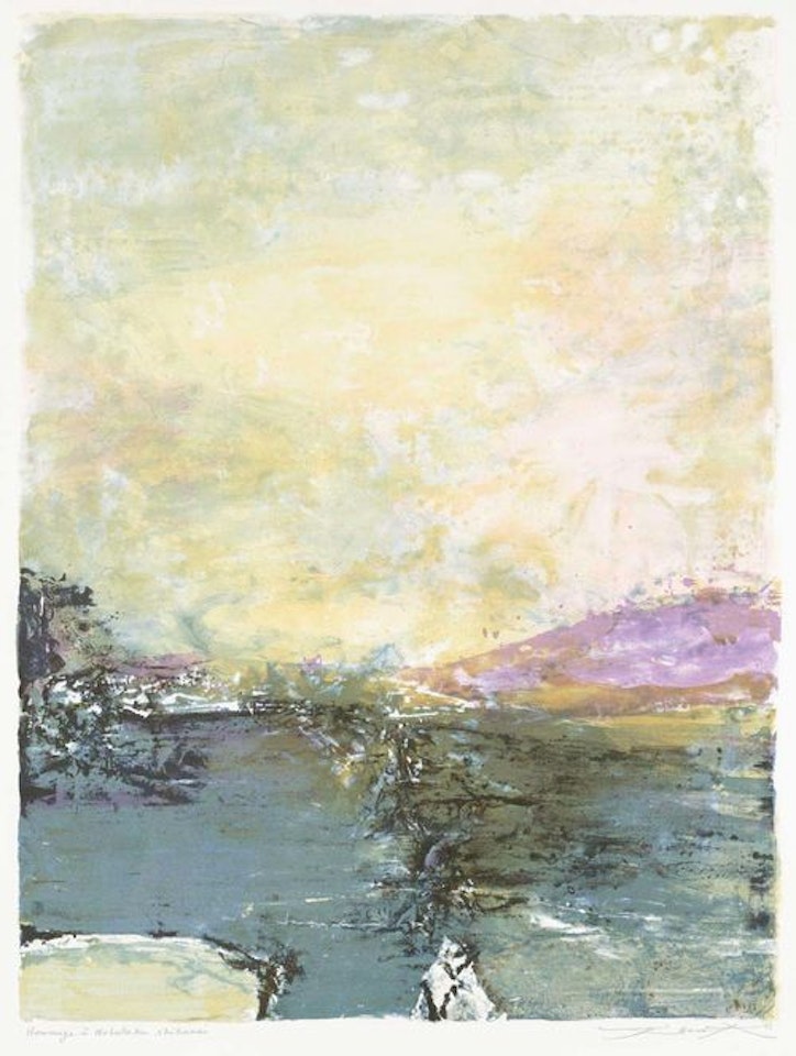 Paysage Marine by Zao Wou-Ki