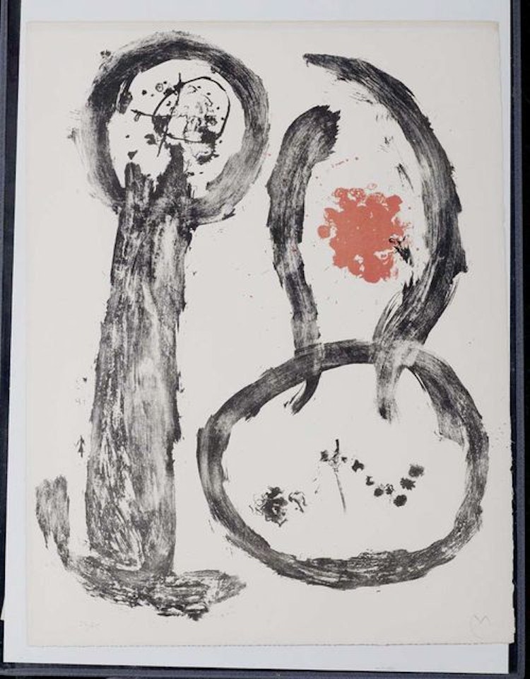 From: "Album 19". Sheet 9 by Joan Miró