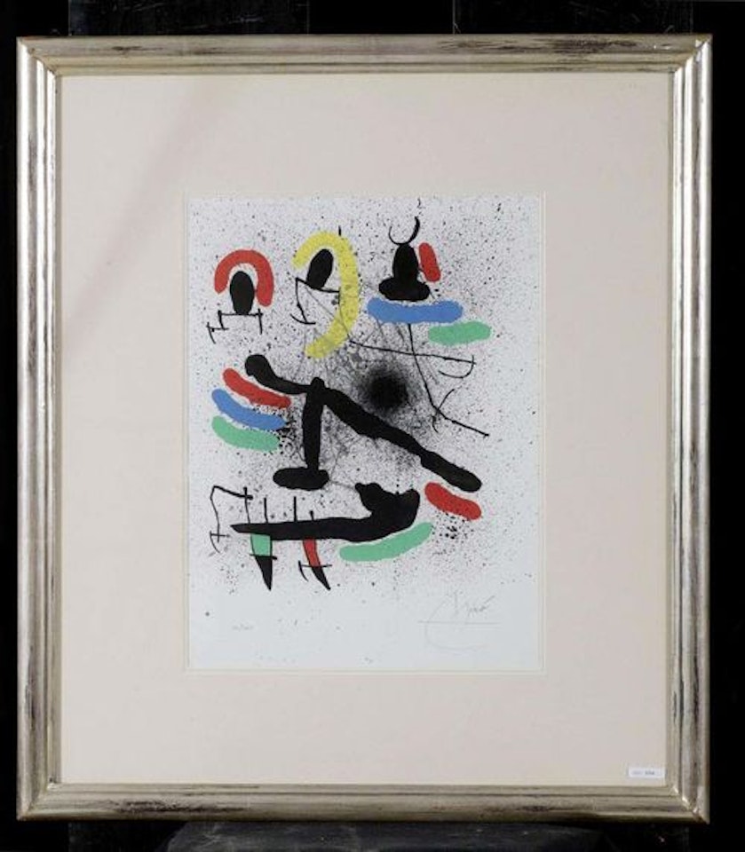 From: Liberté des Libertés by Joan Miró