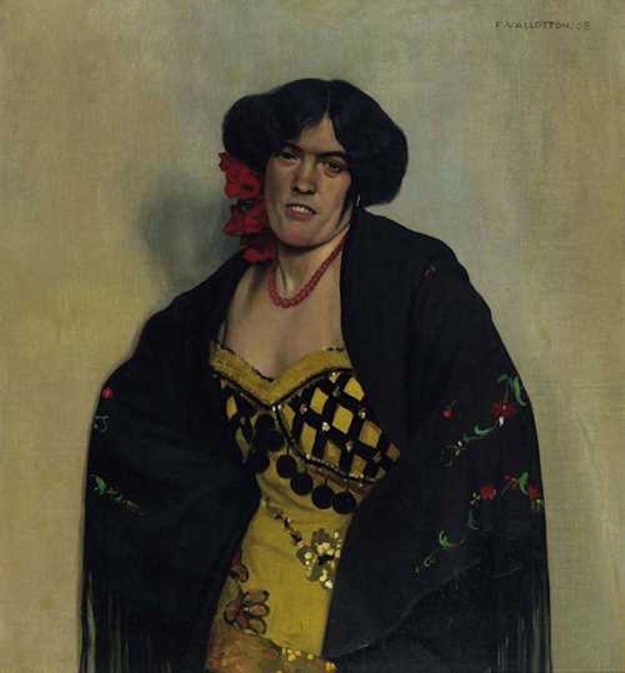 Espagnole au chale by Félix Vallotton