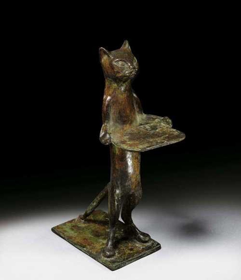 Le Chat Maître-d"hôtel. Premiere version by Diego Giacometti