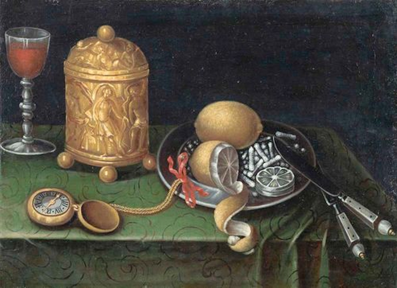 Pair of works: two kitchen still lifes by German School