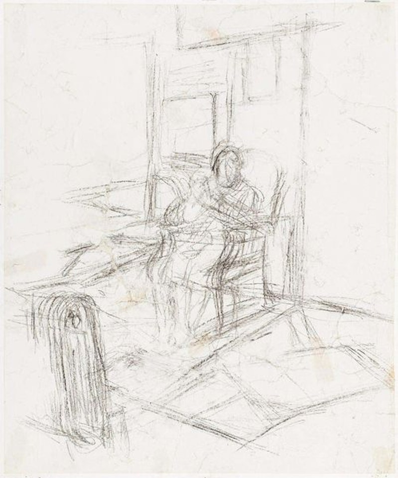 The artist"s mother by Alberto Giacometti