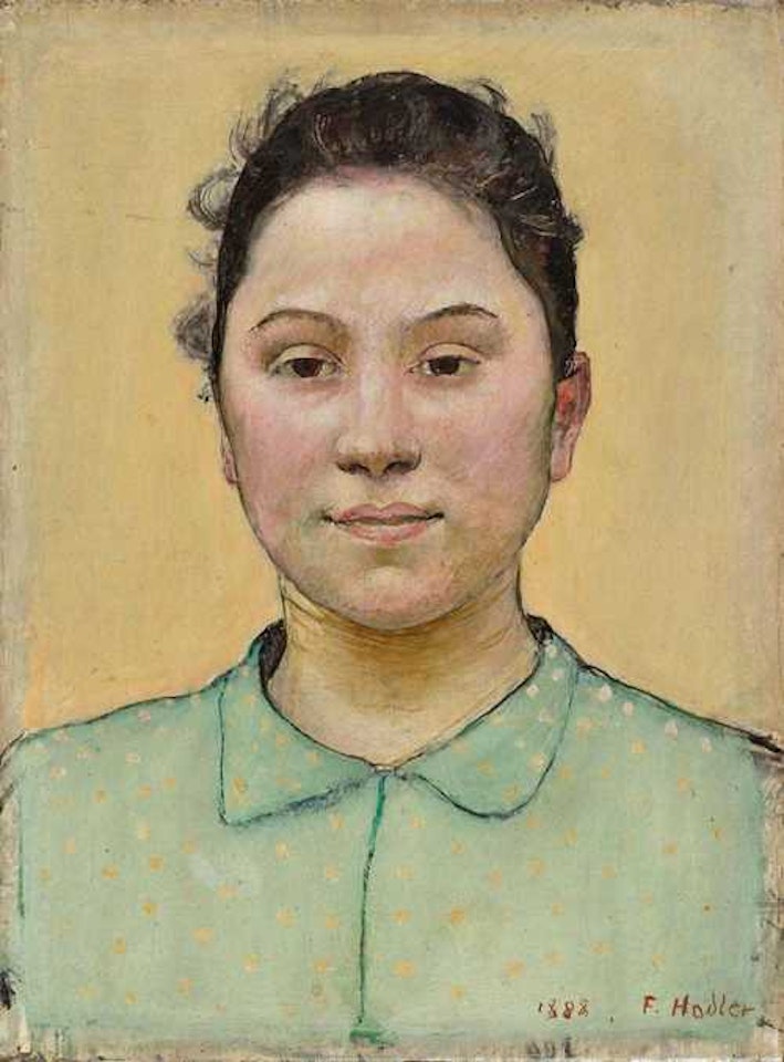 Savoyard peasant girl by Ferdinand Hodler