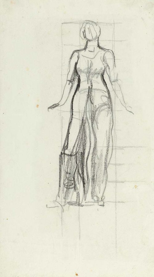 Study on infinity. by Ferdinand Hodler
