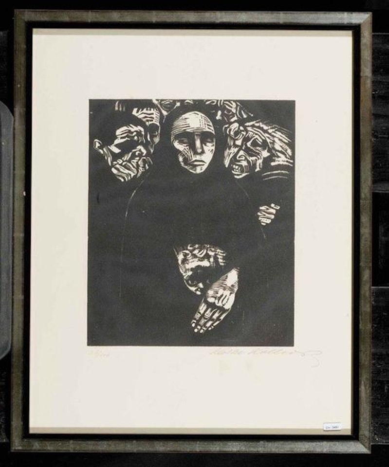 The people. Sheet 7 from the episode "War" by Kathe Kollwitz