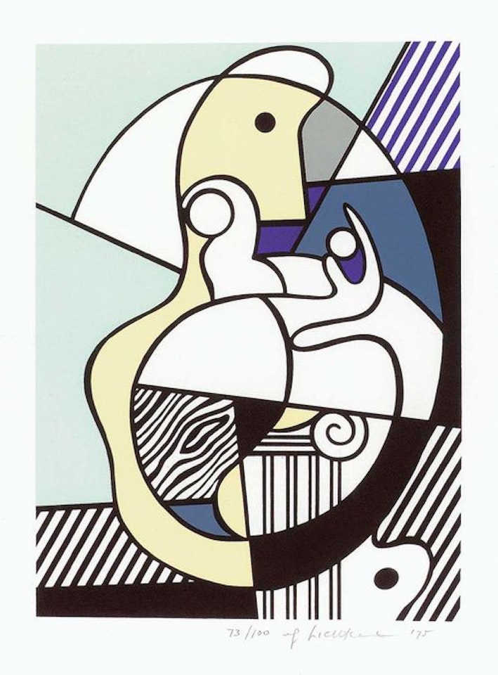 Homage to Max Ernst by Roy Lichtenstein