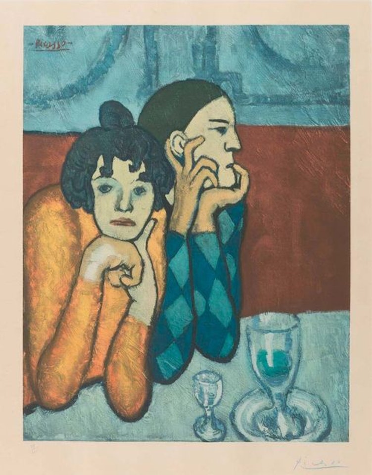 Les artists. by Pablo Picasso