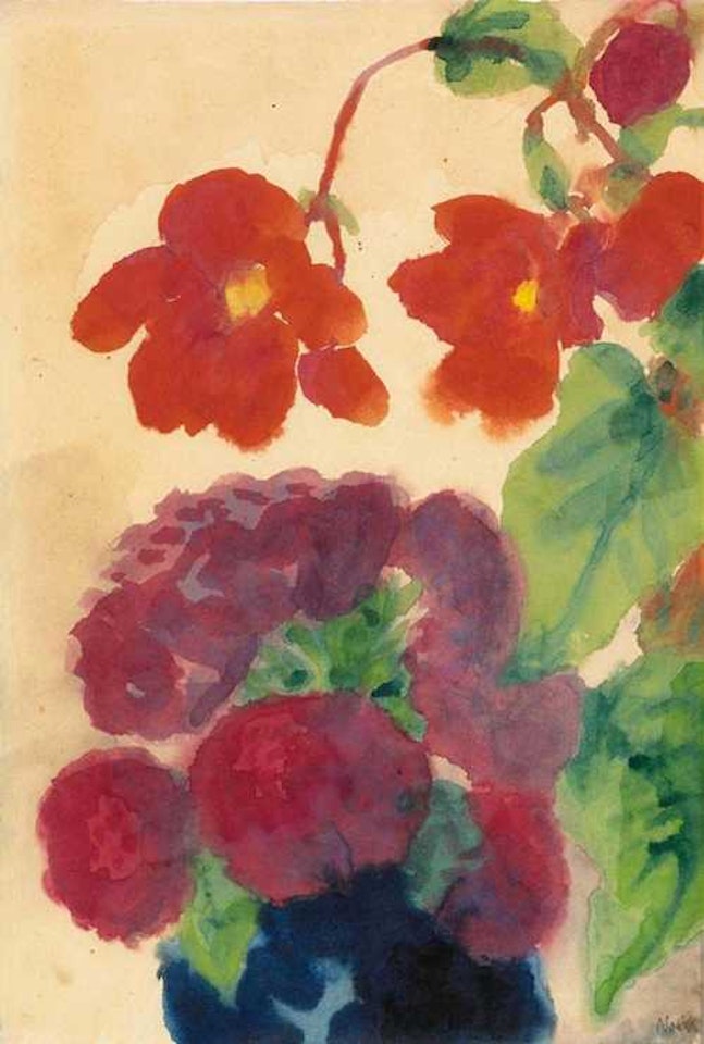 Flowers by Emil Nolde
