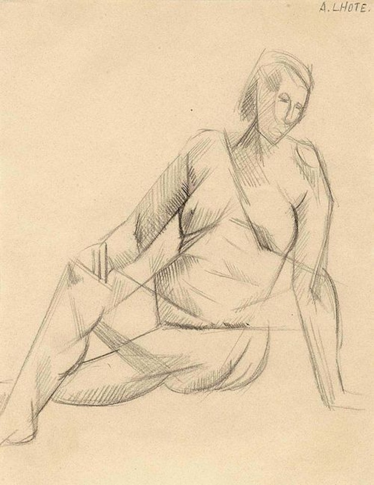 Seated. by André Lhote
