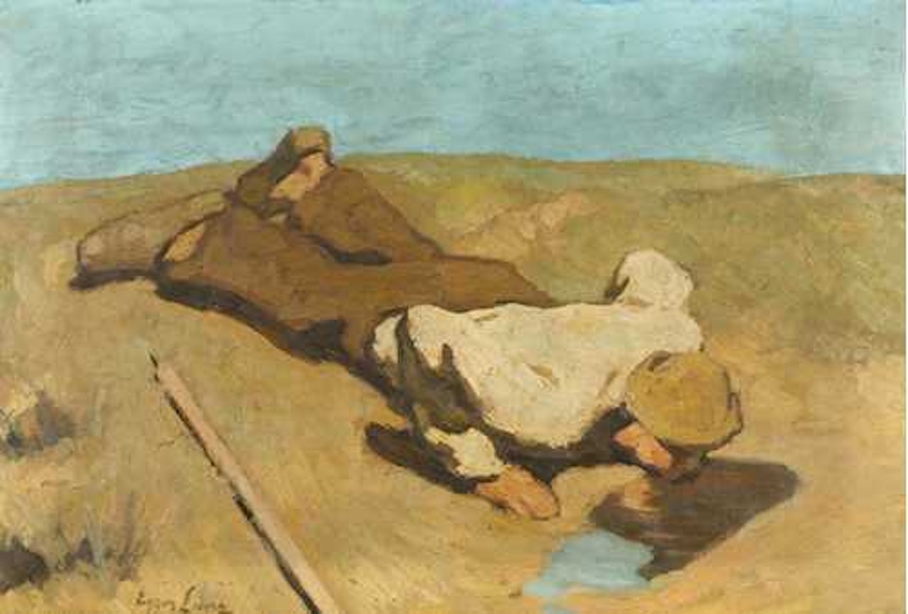 The source by Albin Egger-Lienz