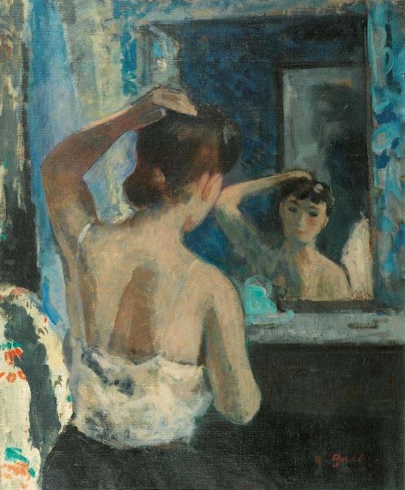 Eugénie, look in the mirror by François Gall