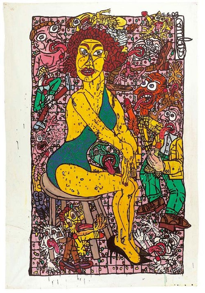 Mon ami by Robert Combas