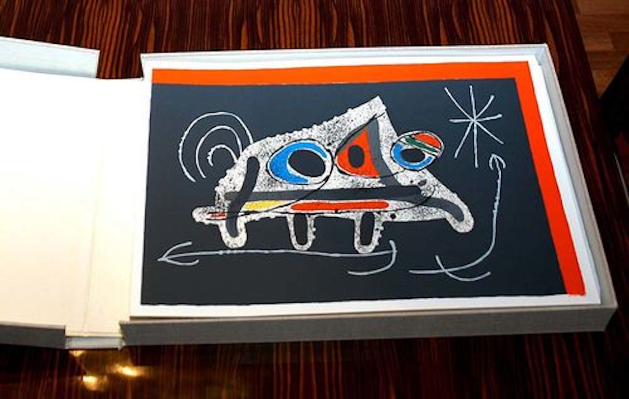 Le lézard aux plumes d"or by Joan Miró