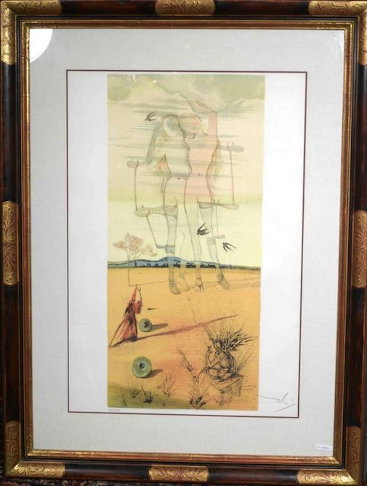 Deux Nues (Gémeux) by Salvador Dali