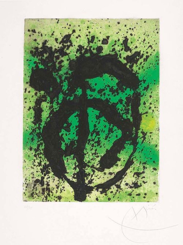 Rain vegetally by Joan Miró