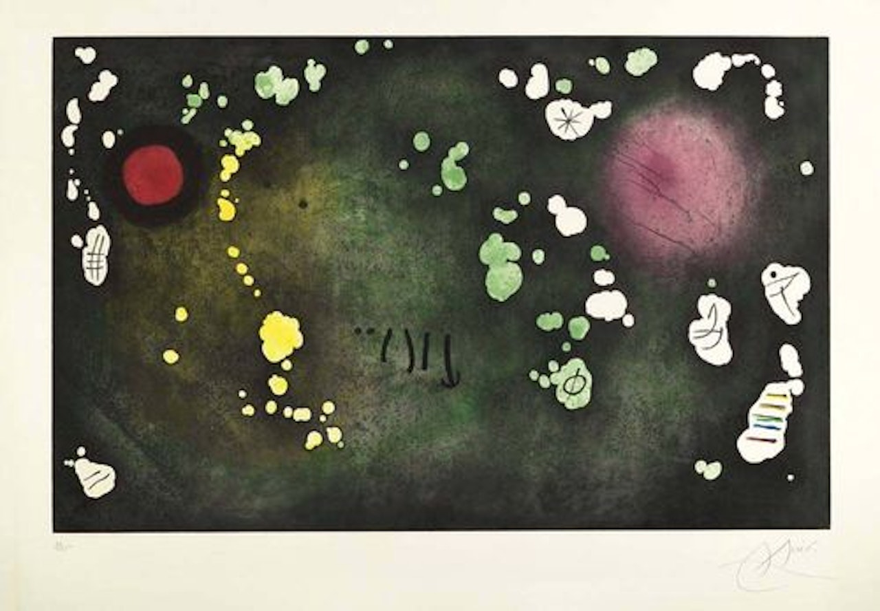 Archipelago Sauvage V by Joan Miró