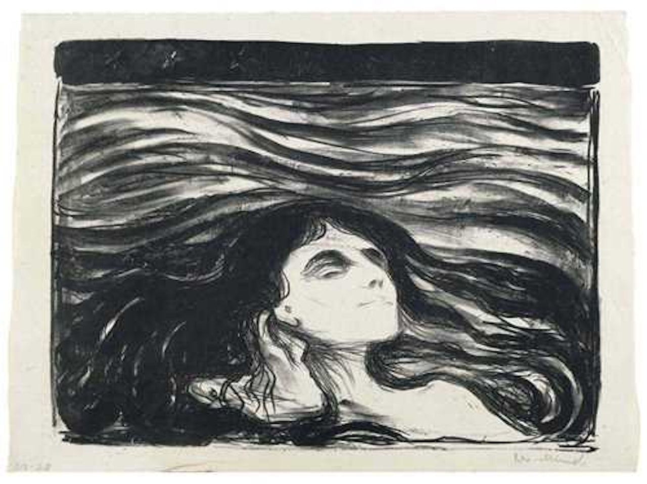 Sea of ​​love by Edvard Munch