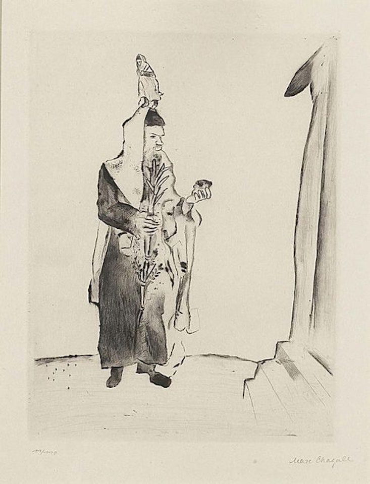 The Rabbi by Marc Chagall