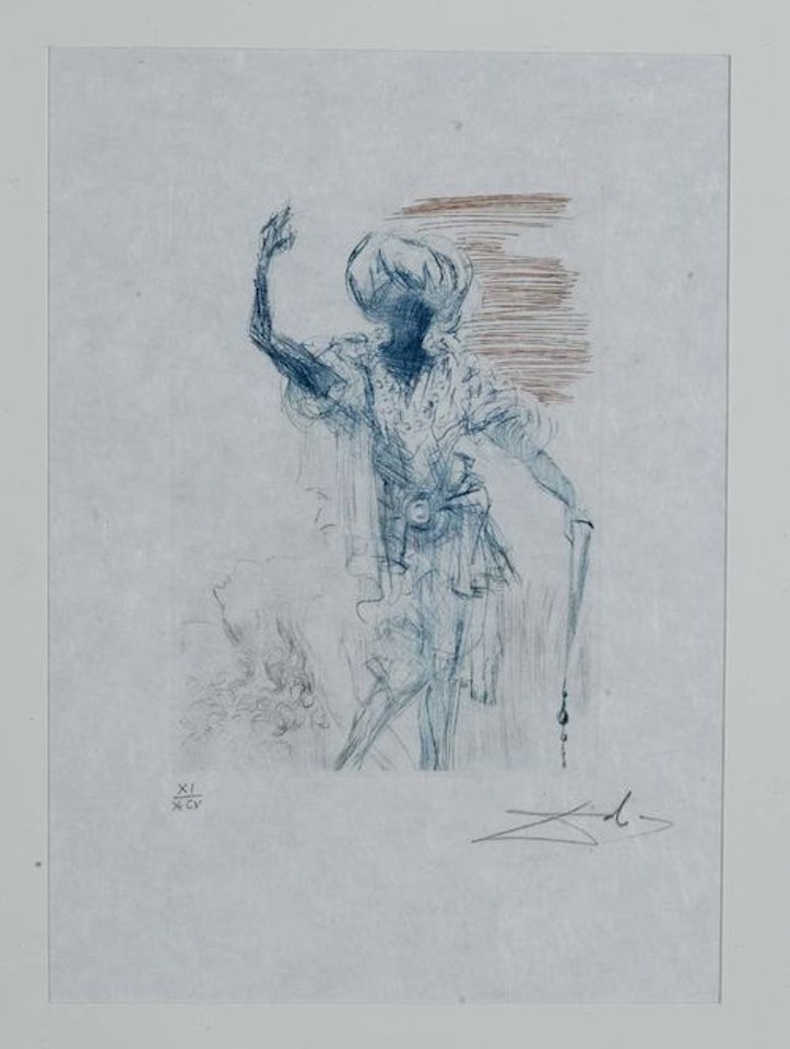 From the series "Shakespeare I". Image 10. Othello by Salvador Dali